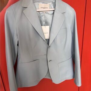 Lafayette 148 New York Light Blue Blazer